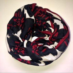 J Crew Firework Floral Infinity Scarf